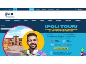Grancolombiano Polytechnic's Website Screenshot