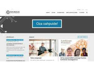 Sámi University of Applied Sciences's Website Screenshot
