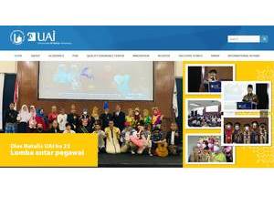 Universitas Al Azhar Indonesia's Website Screenshot