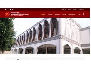Muhammadiyah University of Cirebon's Website Screenshot
