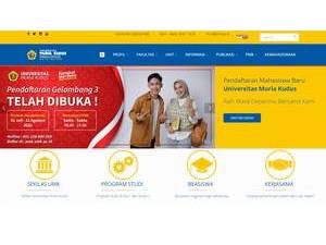 University of Muria Kudus's Website Screenshot