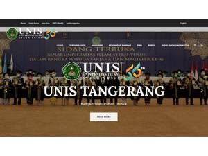 Syekh-Yusuf Islamic University's Website Screenshot