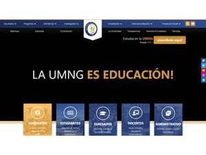 Nueva Granada Military University's Website Screenshot