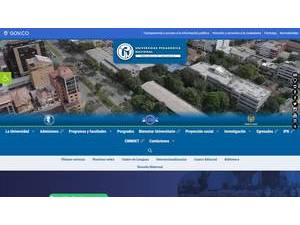 National Pedagogical University's Website Screenshot