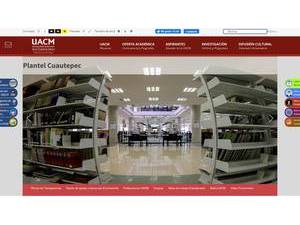 Autonomous University of Mexico City's Website Screenshot