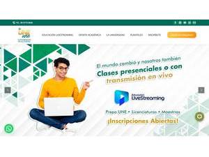 Universidad de Ecatepec's Website Screenshot