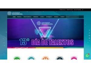Universidad Mesoamericana's Website Screenshot