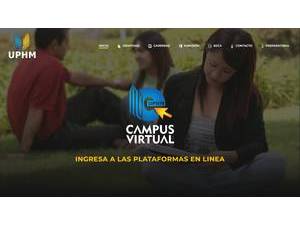 Mexican Hispanic Polytechnic University's Website Screenshot