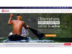 Del Rosario University's Website Screenshot