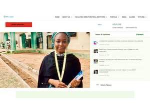 Ibrahim Badamasi Babangida University's Website Screenshot