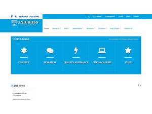 University of Cross River State's Website Screenshot