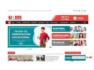 American University, Panama's Website Screenshot