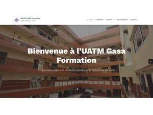 Université Africaine de Technologie et de Management's Website Screenshot