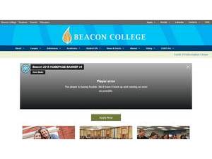 Beacon College's Website Screenshot