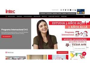 Instituto Tecnológico de Santo Domingo's Website Screenshot