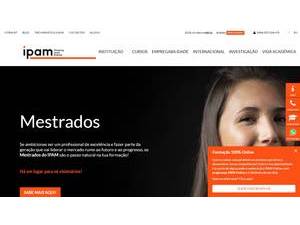 Instituto Português de Administração de Marketing's Website Screenshot
