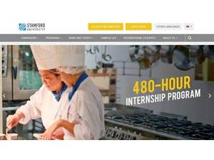 มหาวิทยาลัยนานาชาติ แสตมฟอร์ด's Website Screenshot