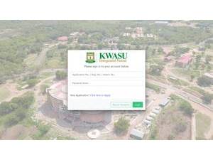 Kwara State University's Website Screenshot