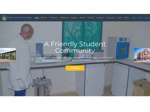 Plateau State University's Website Screenshot