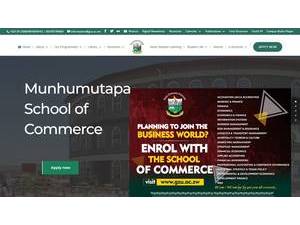Great Zimbabwe University's Website Screenshot