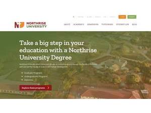 Northrise University's Website Screenshot