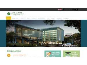 Darul Ulum Islamic University of Lamongan's Website Screenshot