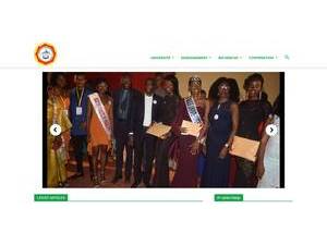 University of Ngaoundéré's Website Screenshot
