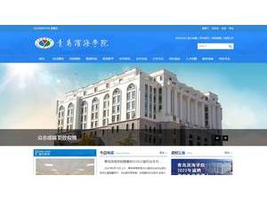 Qingdao Binhai University's Website Screenshot