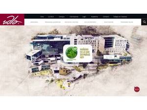 University of the Americas's Website Screenshot