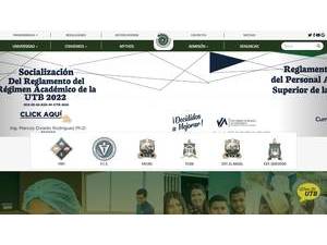 Technical University of Babahoyo's Website Screenshot