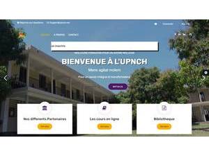 Université Publique du Nord au Cap-haïtien's Website Screenshot