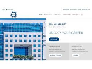 جامعة الآداب والعلوم والتكنولوجيا في لبنان's Website Screenshot