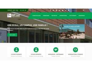 National Graduate School of Agronomy, Toulouse's Website Screenshot