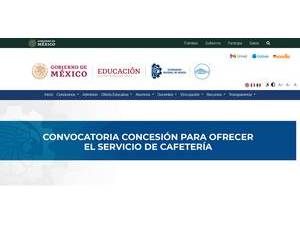 Technological Institute of Boca del Río's Website Screenshot