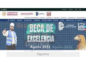 Technological Institute of Ciudad Victoria's Website Screenshot