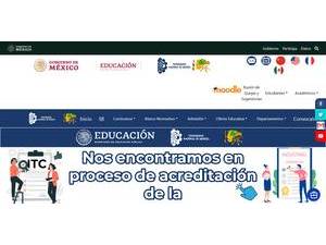 Technological Institute of Cuautla's Website Screenshot
