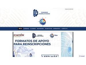 Instituto Tecnológico de Mazatlán's Website Screenshot
