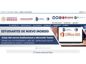 Instituto Tecnológico de Reynosa's Website Screenshot