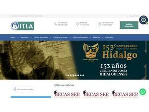 Latin American Technological Institute's Website Screenshot