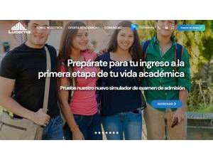 Universidad Lucerna S.C.'s Website Screenshot