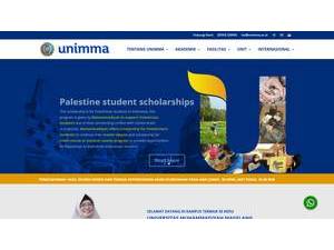 Muhammadiyah University of Magelang's Website Screenshot