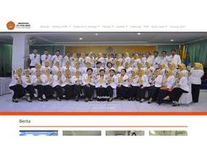 Tjut Nyak Dien University's Website Screenshot