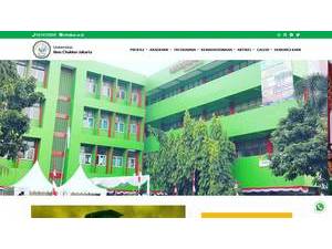 Ibnu Chaldun University's Website Screenshot