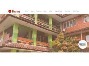 Universitas Al Ghifari's Website Screenshot