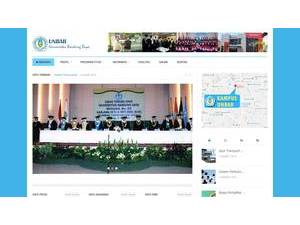 Universitas Bandung Raya's Website Screenshot