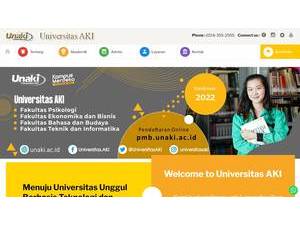 AKI University's Website Screenshot