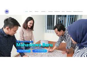 Batik Islamic University's Website Screenshot