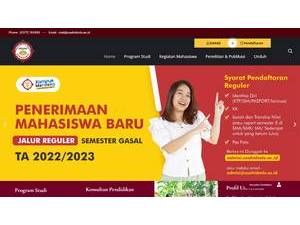 Universitas Sahid Surakarta's Website Screenshot