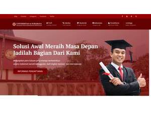 Surabaya '45 University's Website Screenshot