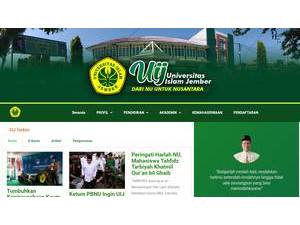 Islamic University of Jember's Website Screenshot